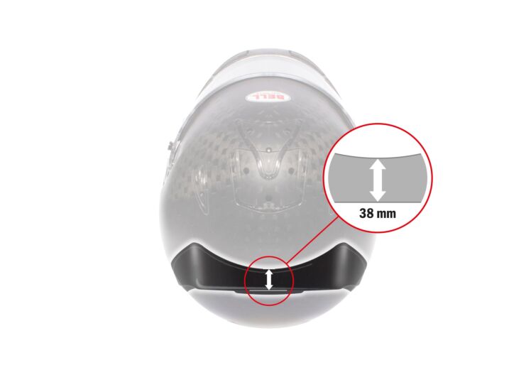 Bell Rear Helmet Spoiler – product view