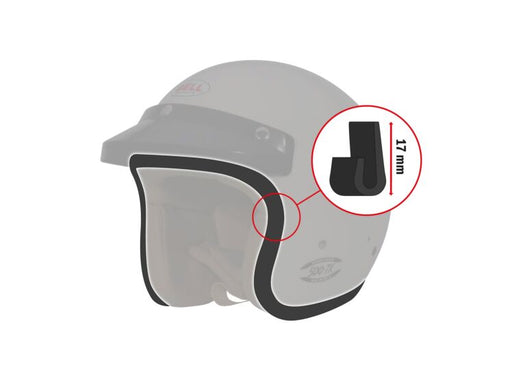 Bell 500-TX Classic Rubber Edge Trim – 140 cm – product view