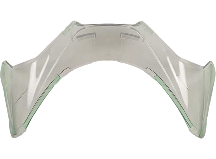 Arai GP-7 Rear Ventilation Duct – Clear – product view