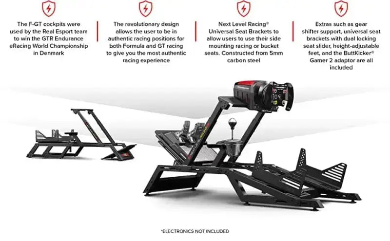 Next Level Racing F-GT Formula and GT Simulator Frame Only - Next Level Racing - Sim Race Webshop product image 7