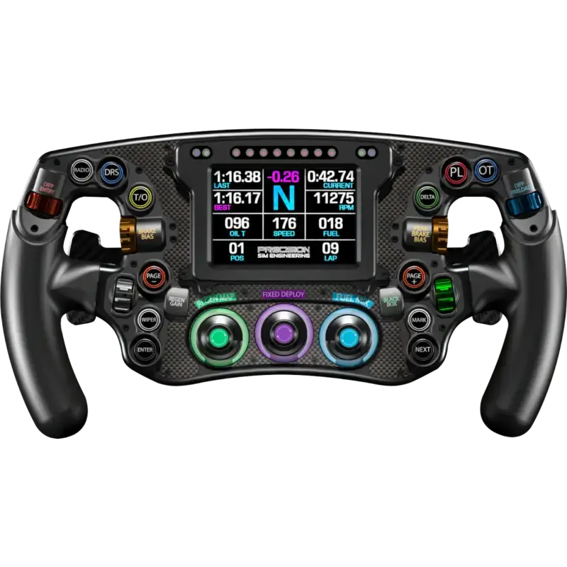 Precision Sim Engineering GPX Steering Wheel (F1 Wheel add-on) - Precision Sim Engineering - Sim Race Webshop product image 1