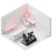 Qubic System QS-TP1 traction platform in a simulator room