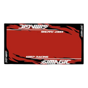 Simagic Floor Mat – Black / Red - Simagic - Sim Race Webshop product image 1