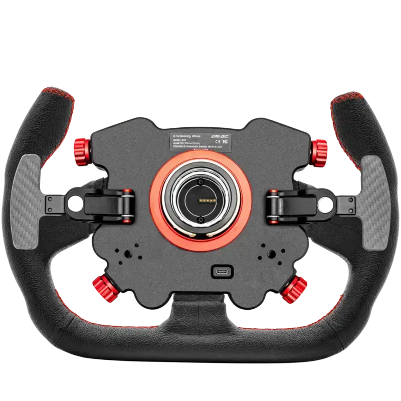 Simagic GTC-C Steering Wheel - Leather - Simagic - Sim Race Webshop product image 3