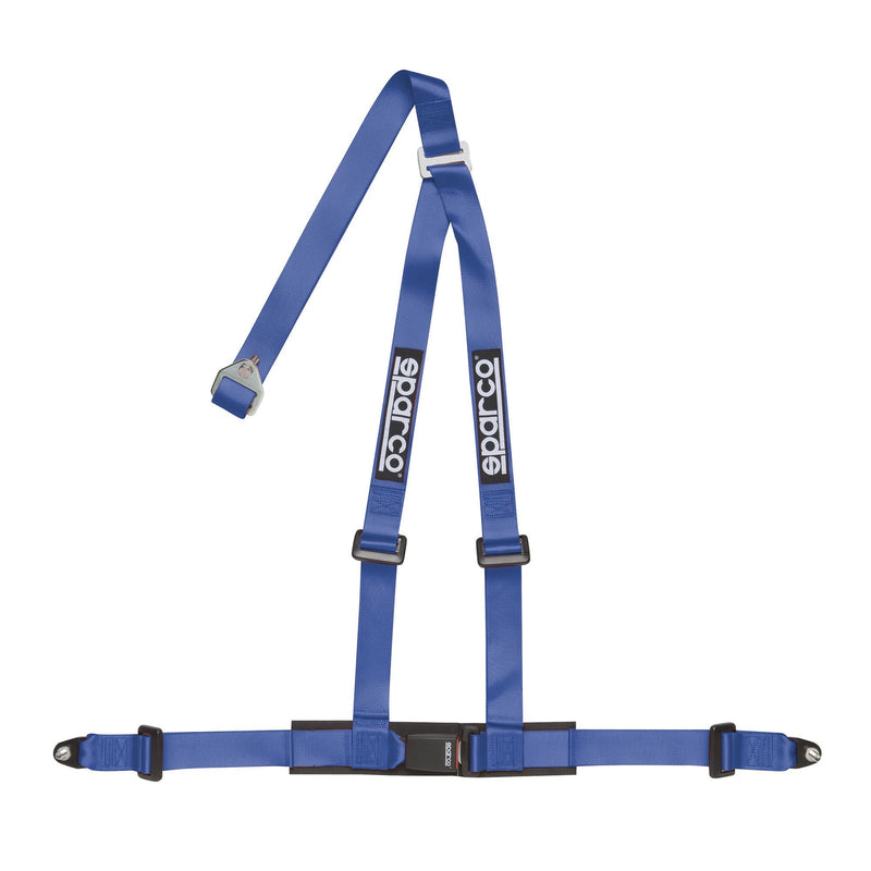 Sparco Club H-3 3-Point Harness — light blue