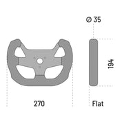 Sparco F-10A Steering Wheel — 