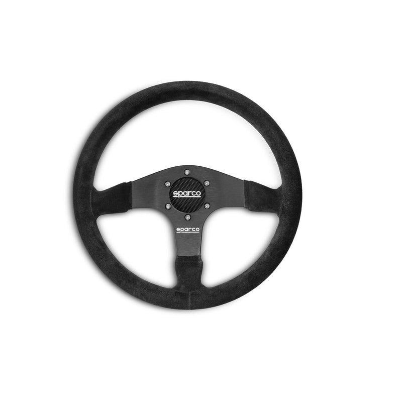 Sparco Carbon Horn Delete Plate – Gloss — 