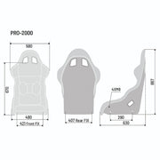 Sparco Pro 2000 QRT Martini Edition - Blue — Navy blue