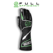 SPARCO FUTURA GLOVES — Black/Fluo green