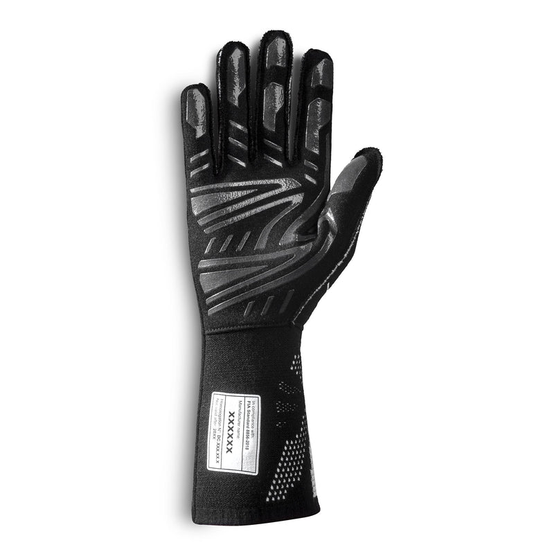 SPARCO LAP GLOVES — Black/White