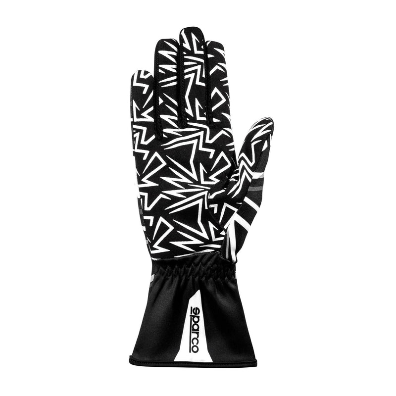 Sparco K-Rookie Karting Gloves — Black/White