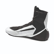 Sparco X-Light Plus FIA Racing Shoes — White/Black