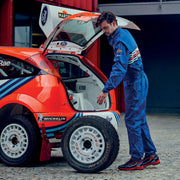 Sparco MS-4 Martini Racing Mechanic Overall - Blue — Sky blue