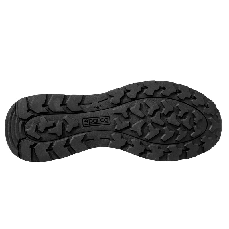 Sparco S-Pike Sisteron Occupational Shoes O2 ESD Unisex Black — Black/Dark Grey