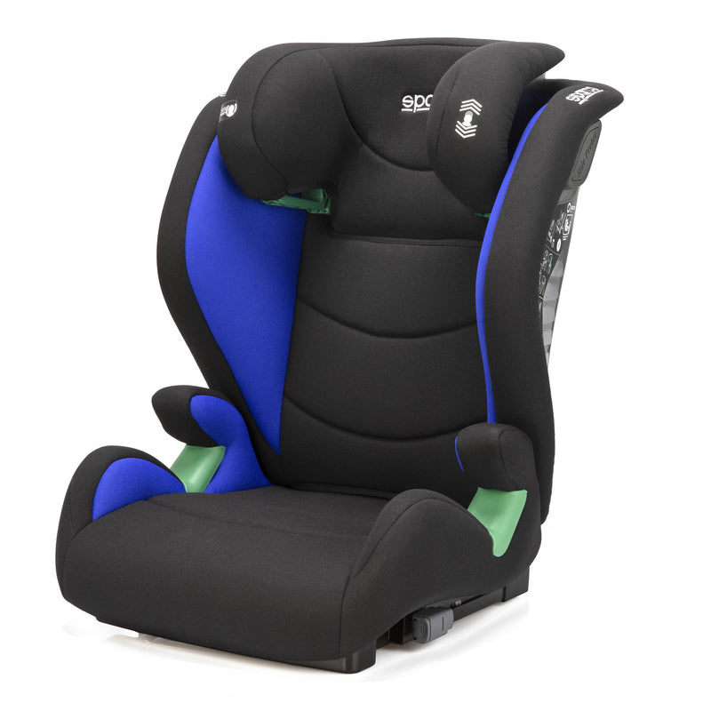 Sparco F1000KI ISOFIX i-Size Child Car Seat - Blue — Sky blue