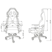Sparco Icon Sky Office Chair — Black