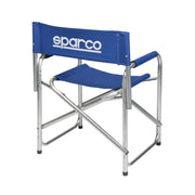 Sparco Aluminium Folding Director’s Chair – Black — 