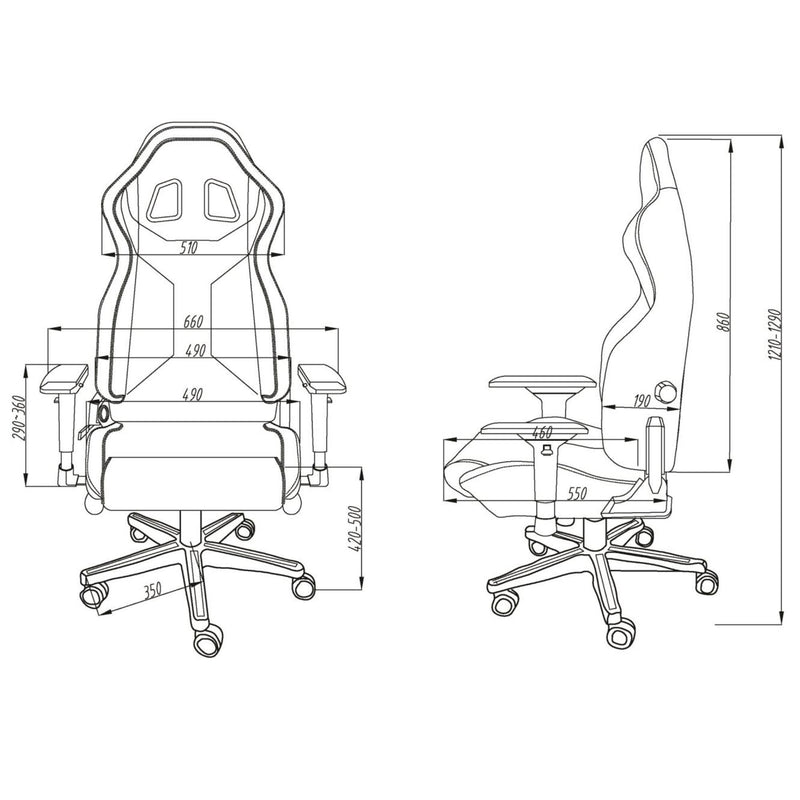 Sparco Martini Racing Icon Office Chair - Black — 