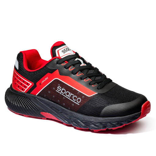 Sparco S-Park Sepang Occupational Shoes O1 - Black/Red — Black/Red