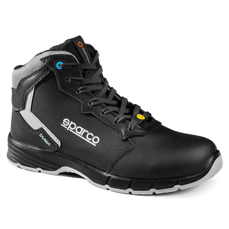 Sparco Targa-H Paul Safety Shoes S3S ESD Unisex Black — Black/Dark Grey