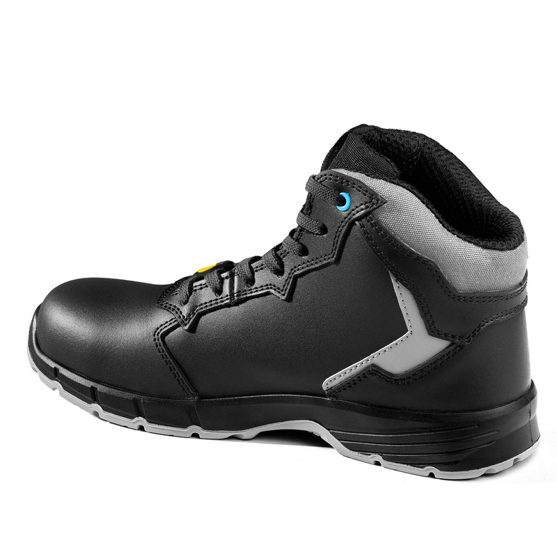Sparco Targa-H Paul Safety Shoes S3S ESD Unisex Black — Black/Dark Grey