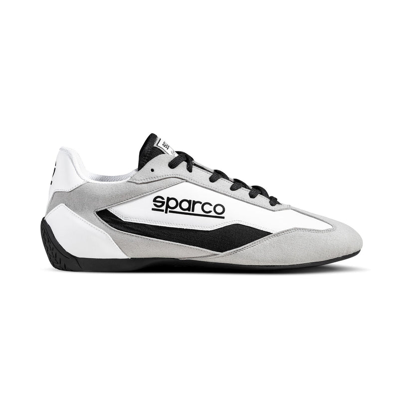 Sparco S-Drive Sneakers — White/Black