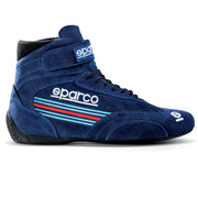 Sparco Top Martini Sneakers - White/Navy — Navy blue