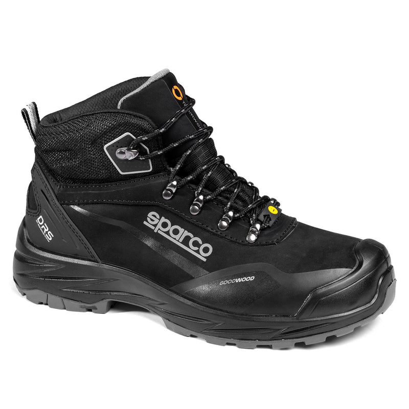 Sparco Goodwood Dell Safety Shoes S7S Unisex Black — Black
