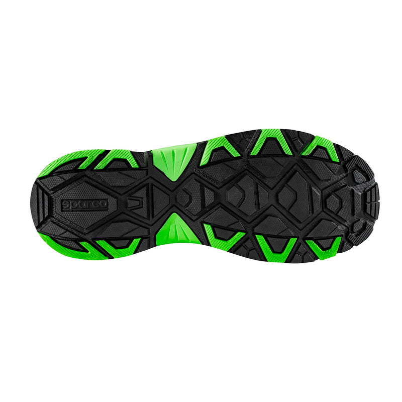 Sparco Allroad Baku Safety Shoes S3 - Black — Black/Fluo green