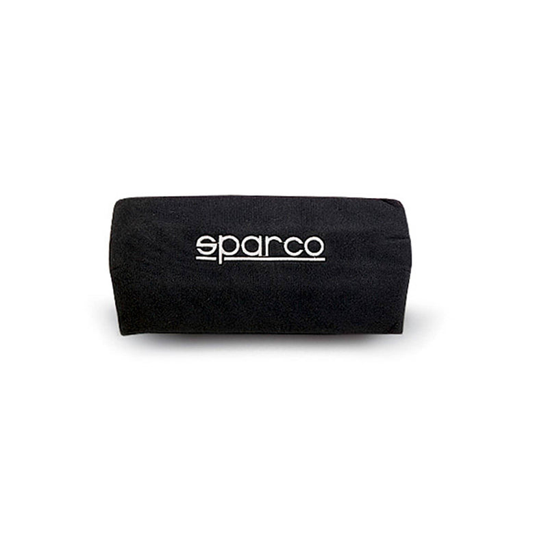 Sparco Universal Lumbar Seat Cushion – Black — Black