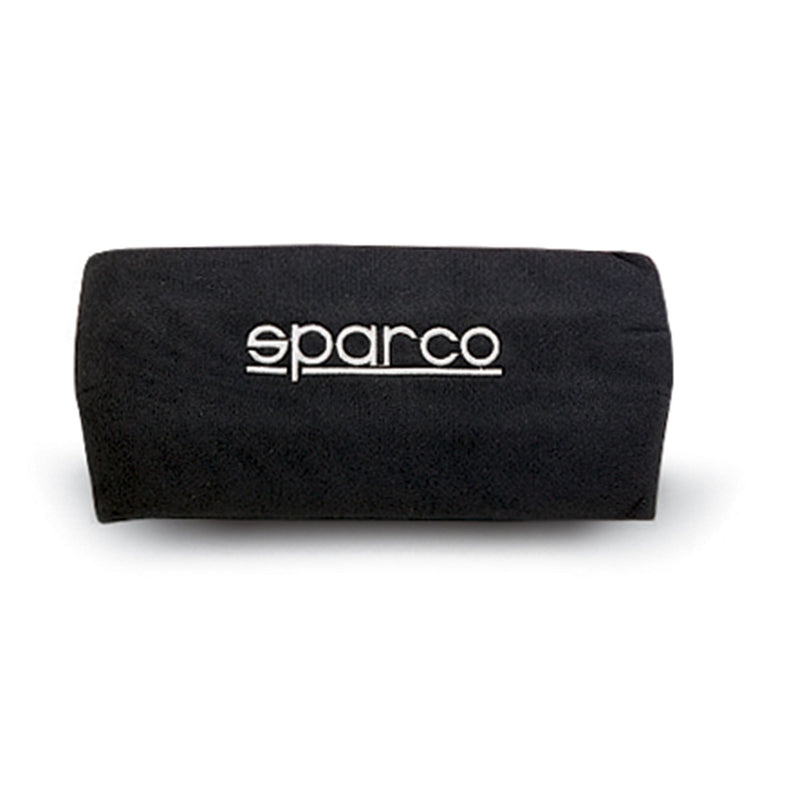 Sparco Universal Lumbar Seat Cushion – Black — Black