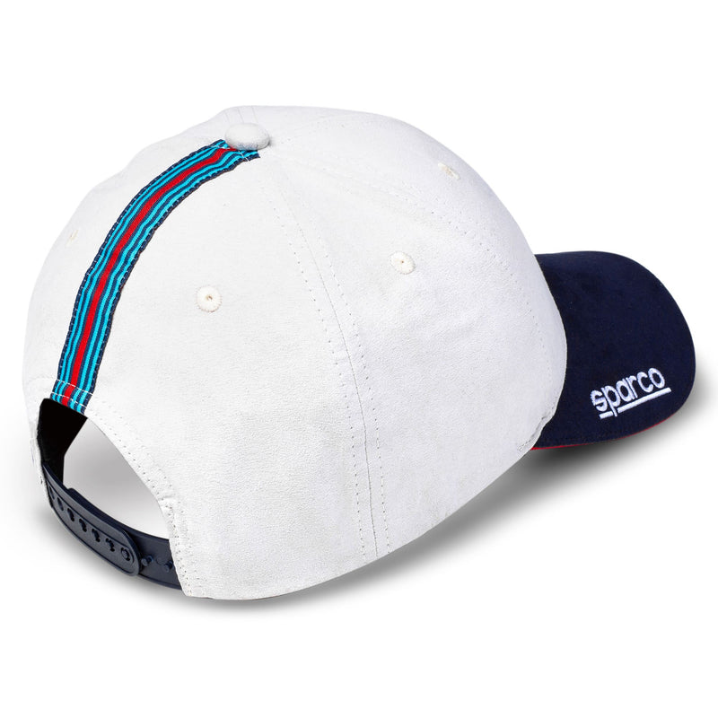 Sparco Martini Racing Side Logo Cap - White — White