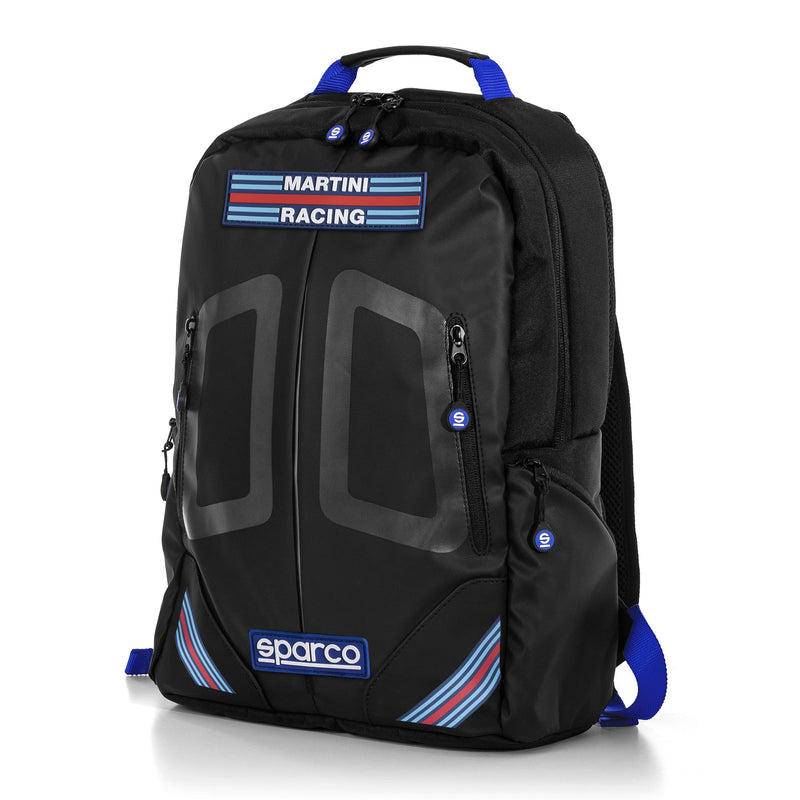 Sparco Stage Martini Racing Backpack - Black/Blue — Sky blue