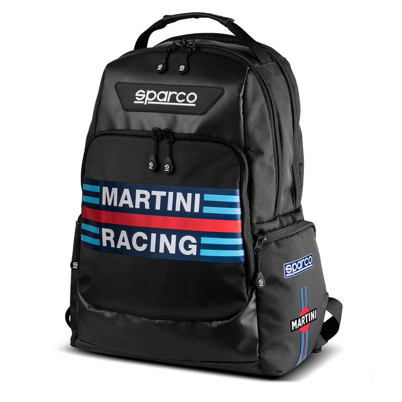 Sparco Superstage Martini Racing Backpack - Black — Black