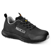 Sparco Safety Shoes S3S Traction Asan Unisex Black/Silver — Black/Silver