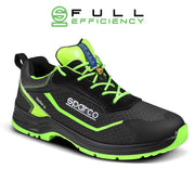 Sparco Safety Shoes S3 Indy-E Forester ESD Unisex Black — Black/Fluo green