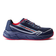 Sparco Martini Racing Safety Shoes S1PS ESD Sneaker Unisex Blue/Red — Navy blue/Red