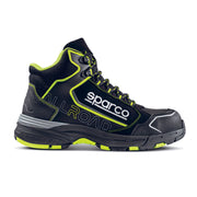 Sparco Allroad-H Motegi Safety Shoes S3 ESD Unisex Black/Fluorescent Yellow — Black/Fluo yellow