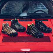 Sparco Allroad-H Motegi Safety Shoes S3 ESD Unisex Black/Fluorescent Yellow — Black/Fluo yellow