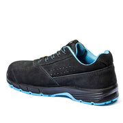 Sparco Horizon Moreno Safety Shoes S1PS ESD Unisex Black — Black/Sky Blue