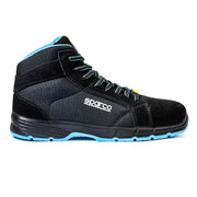 Sparco Horizon-H Fargo Safety Shoes S3S ESD Unisex Black — Black/Sky Blue