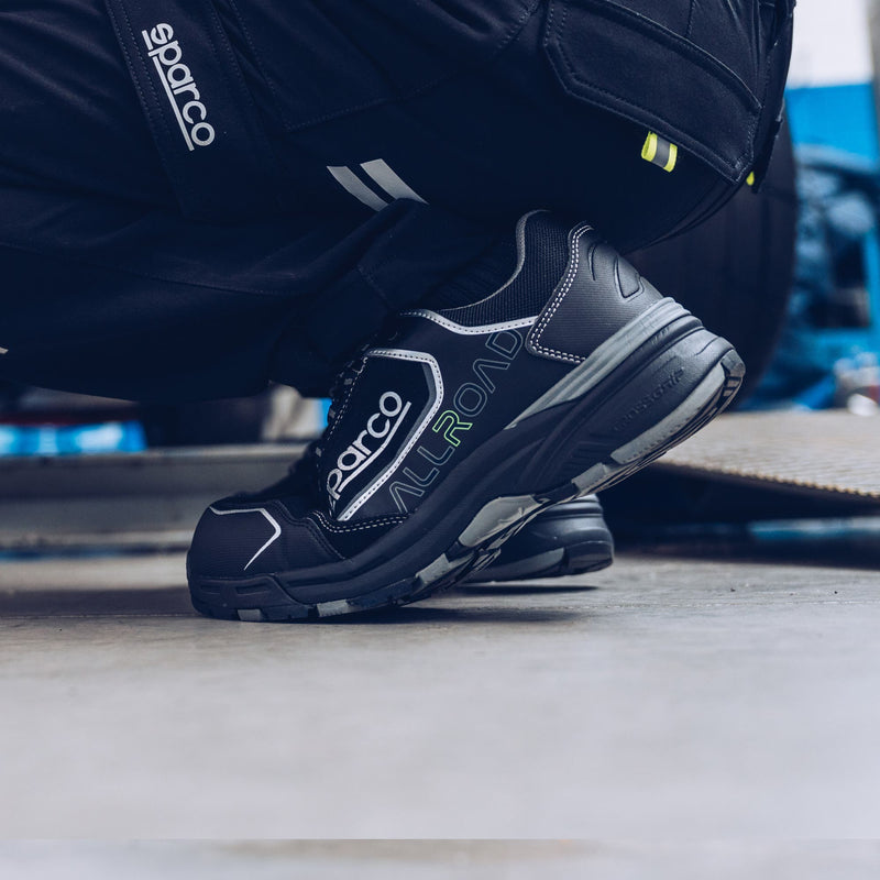 Sparco Allroad Stiria Safety Shoes S3 ESD Unisex Black — Black