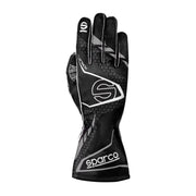 Sparco K-Attack Karting Gloves — Black/Grey