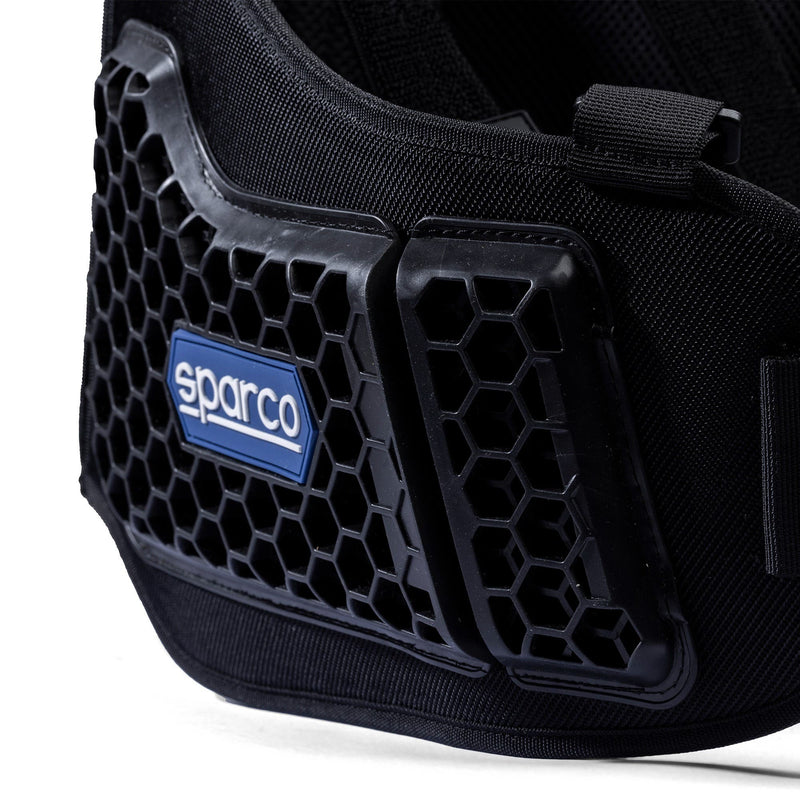 Sparco Pro Shell Karting Rib Protector — Black