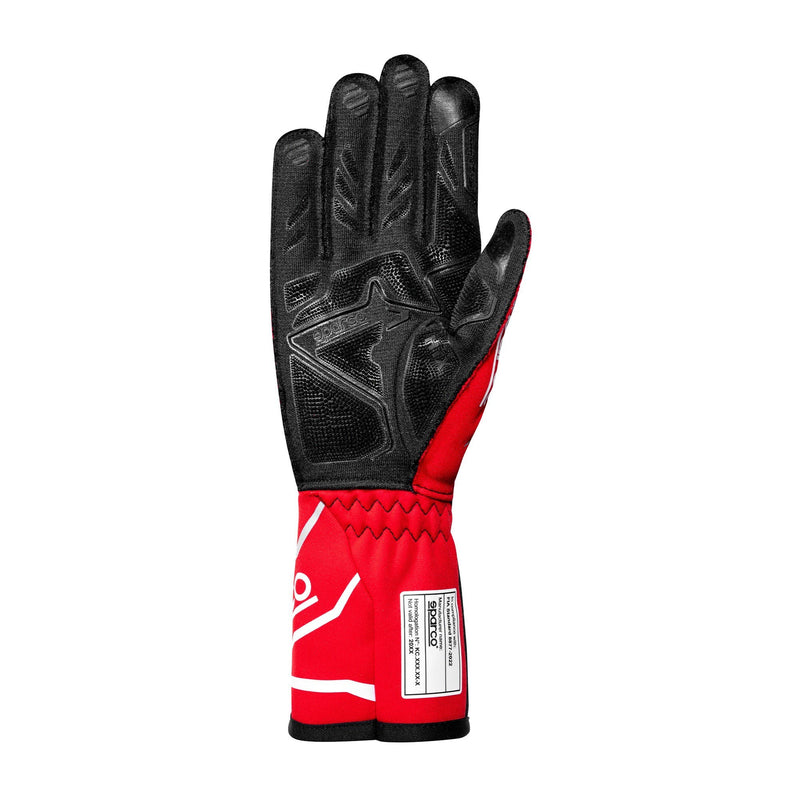 Sparco K-Tide+ Karting Gloves — Red/Black