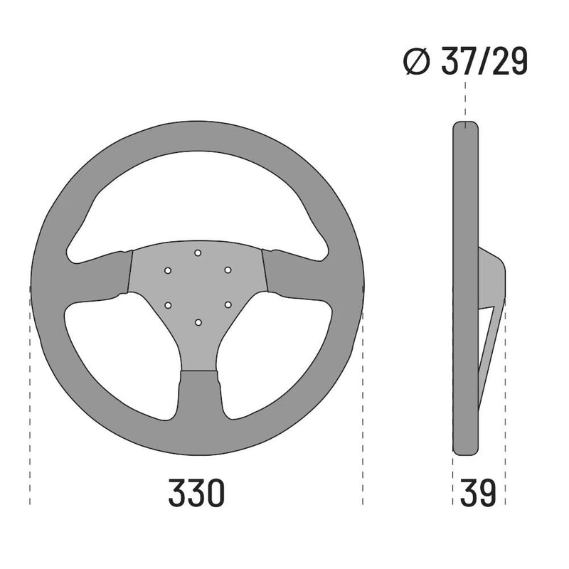 Sparco R383 Steering Wheel