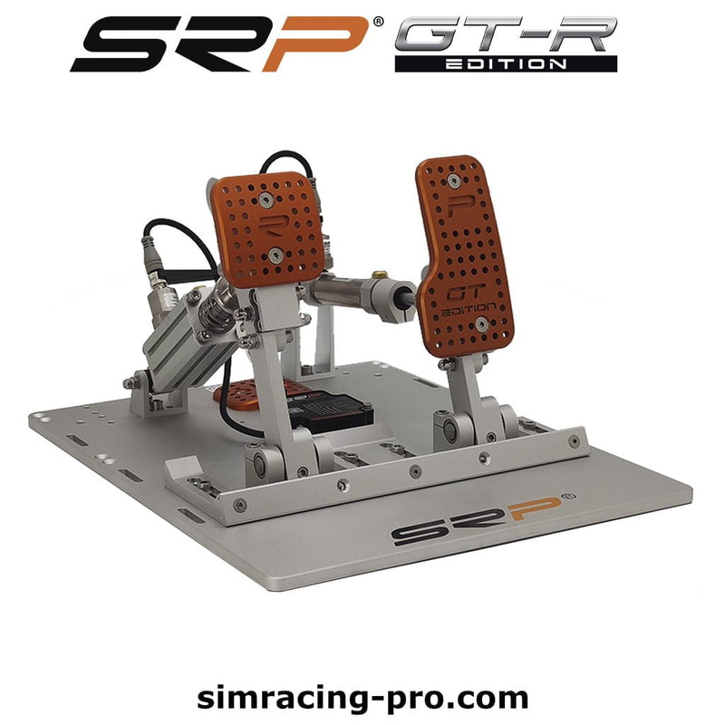 SRP GT-R 2P Gray Edition pneumatic sim racing pedals – product view 5