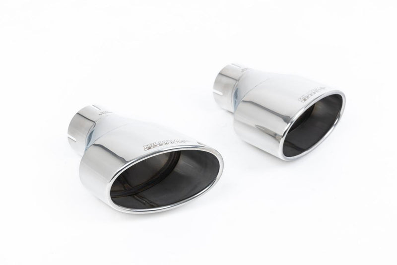 Milltek SSXAU356 resonated cat-back exhaust for Audi S5 B8 3.0 TFSI S tronic with polished oval tips