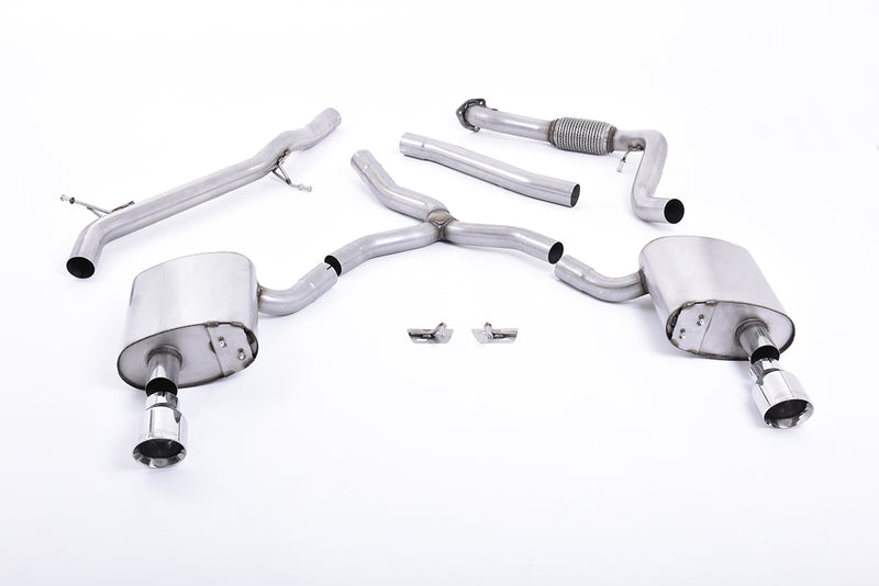 Milltek SSXAU616 Audi A4 B9 2.0 TFSI quattro Saloon / Avant